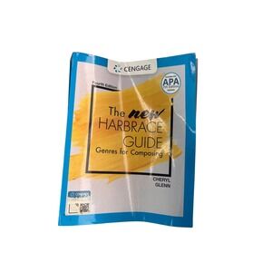 Cengage The New Harbrace Guide Genres for Composing 4th Ed Cheryl Glenn APA 7th